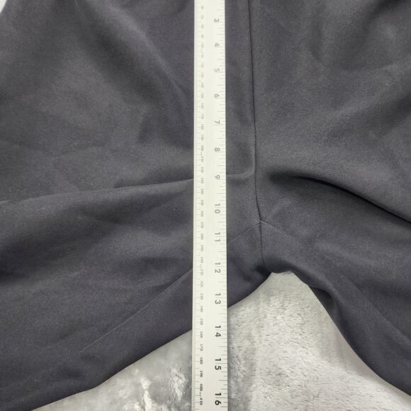 Vintage Joseph Ribkoff Pants Womens 12 Black High Rise Wide Leg Preppy Office - Picture 7 of 10